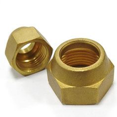 Brass Short Flare Nut 